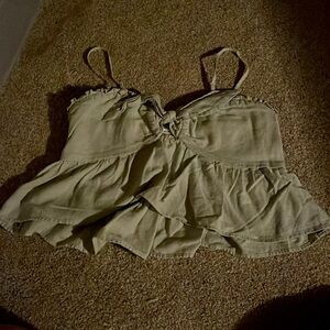 American Eagle Cropped Blouse